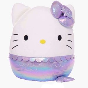 Kelly toys jumbo mermaid hello kitty squishmallow brand new